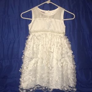 Girls White Dress